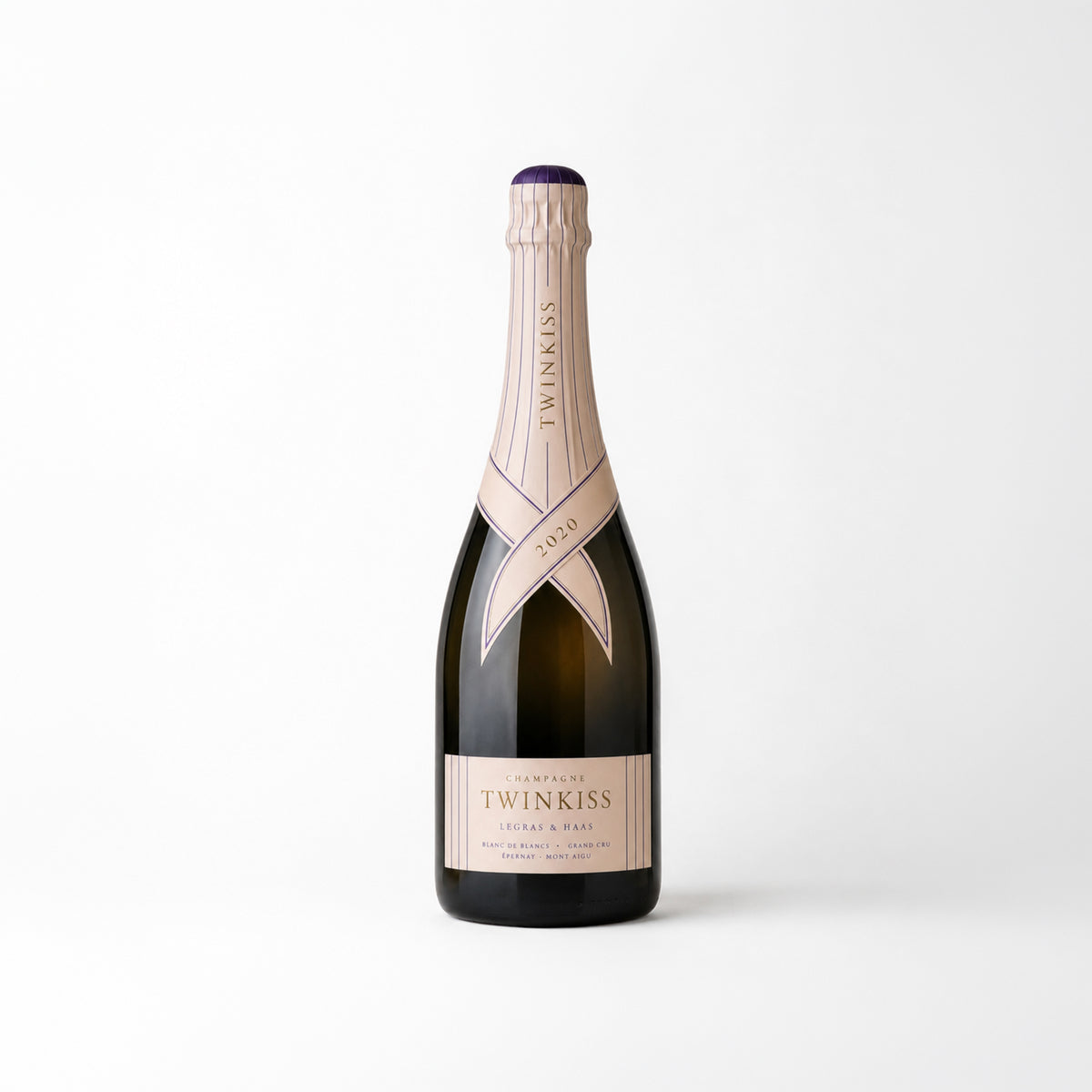 CHAMPAGNE TWINKISS, Les Terres du Mont Aigu, Vintage 2020, 075l